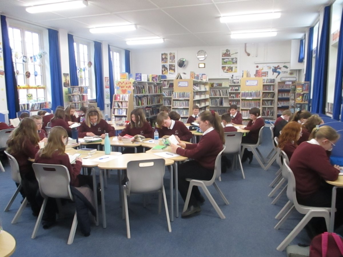 Not a murmur or sound, all is quiet in the library……. A big well done to all our Year 7s taking part in our sponsored silent read, to raise funds for <a href="/CharliewallerUK/">The Charlie Waller Trust</a> and <a href="/nelsonsjourney/">Nelson's Journey</a>. You are all amazing! <a href="/LitchamSchool/">Litcham School</a>