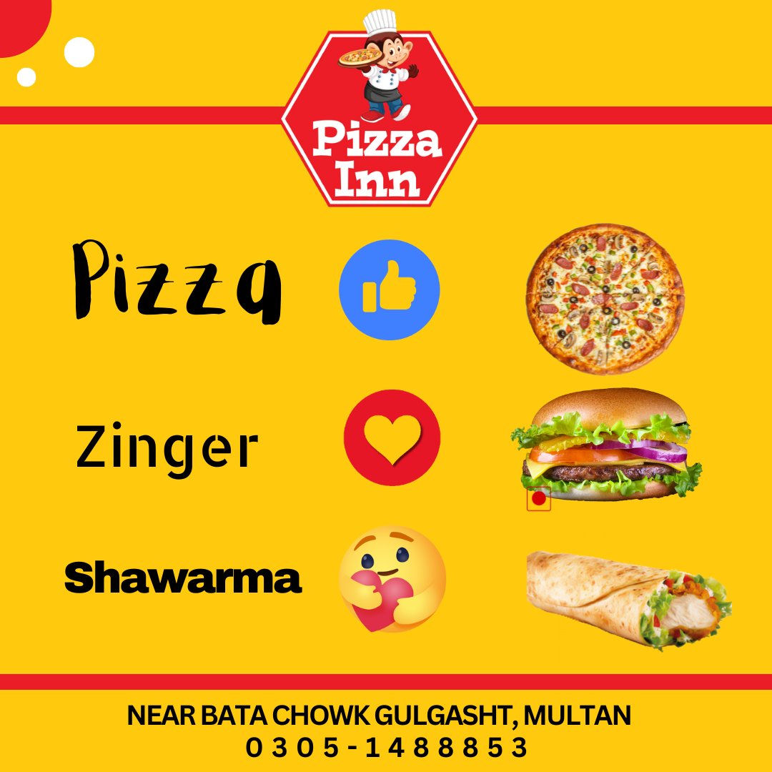 pizzainn_02's tweet photo. @pizzainn_02 _  Delivery: 0316 6478366
"Indulge in a slice of heaven at Pizza Inn - where every bite is a flavor sensation!"
 #pizza #zingerburger #shawarma #fastfood #fastfoodrestaurant https://t.co/VAhYGiskef