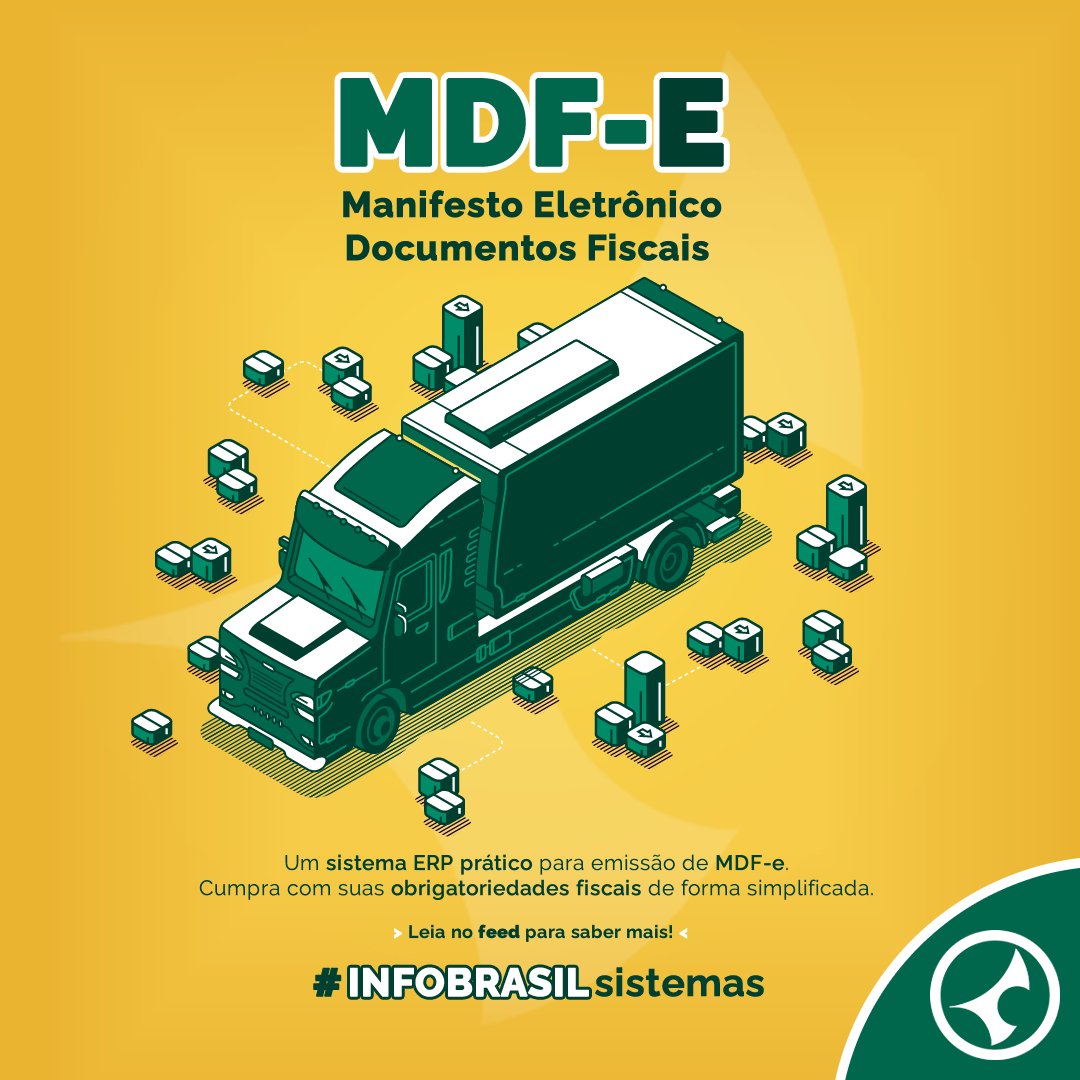 INFOBR_Sistemas's tweet photo. 💡Emita o seu MDFe em poucos minutos e autorize rapidamente a saída dos seus veículos com o ERP #INFOBRASILsistemas
😉Converse com o nosso comercial❕
✉️comercial@infobrasilsistemas.com.br
📲(85)99826-0203
☎️(85)3246-0368
🌐https://t.co/ZSP4sQXnDb
#mdfe #cfe #nfe #ERP #Software https://t.co/7UkHr4fUku