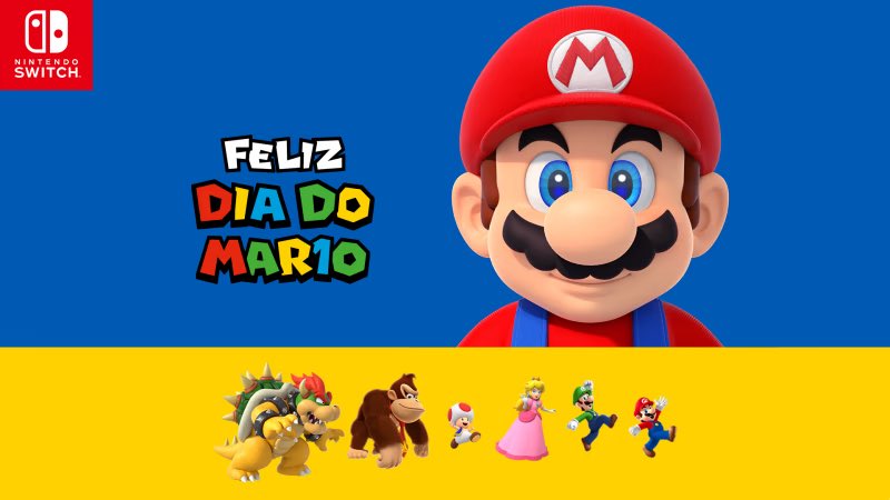 necrolipe's tweet image. 🍀 SORTEIO
🎁 x1 Jogo Digital da Promoção Dia do MAR1O (Parte I):

• Mario Party Superstars
• Donkey Kong Country: Tropical Freeze
• Yoshi’s Crafted World
• Luigi’s Mansion 3

⭐️ Tem jeito melhor de celebrar o mês do nosso bigodudo do que ganhando um dos jogos da promoção à…