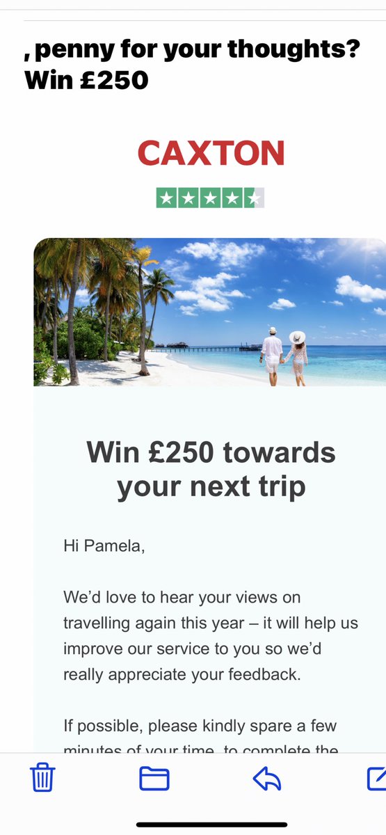 BugsieGiven's tweet image. @CaxtonPayments penny for my thoughts?  Well, my name’s not Pamela for starters….!  #databasefail