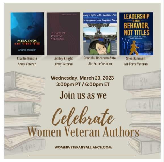 BarnwellPublish's tweet photo. Thank you @ladyvets for every measure of love and support!

#womenveteransalliance #women #veterans #authors #womenveteranauthors #womenveterans #WomensHistoryMonth #womenownedbusiness #published #leadershipisaboutbehavior https://t.co/jZbOE6n0YG