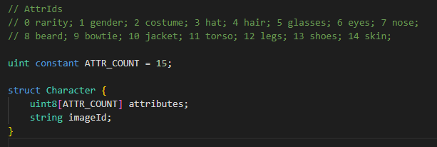 gifMaker_LB's tweet photo. Did you know all 10.000 @LittlebitsNFT attributes are registered on-chain? This way we can make game checks based on each NFT trait. https://t.co/SiIsOAdfN5