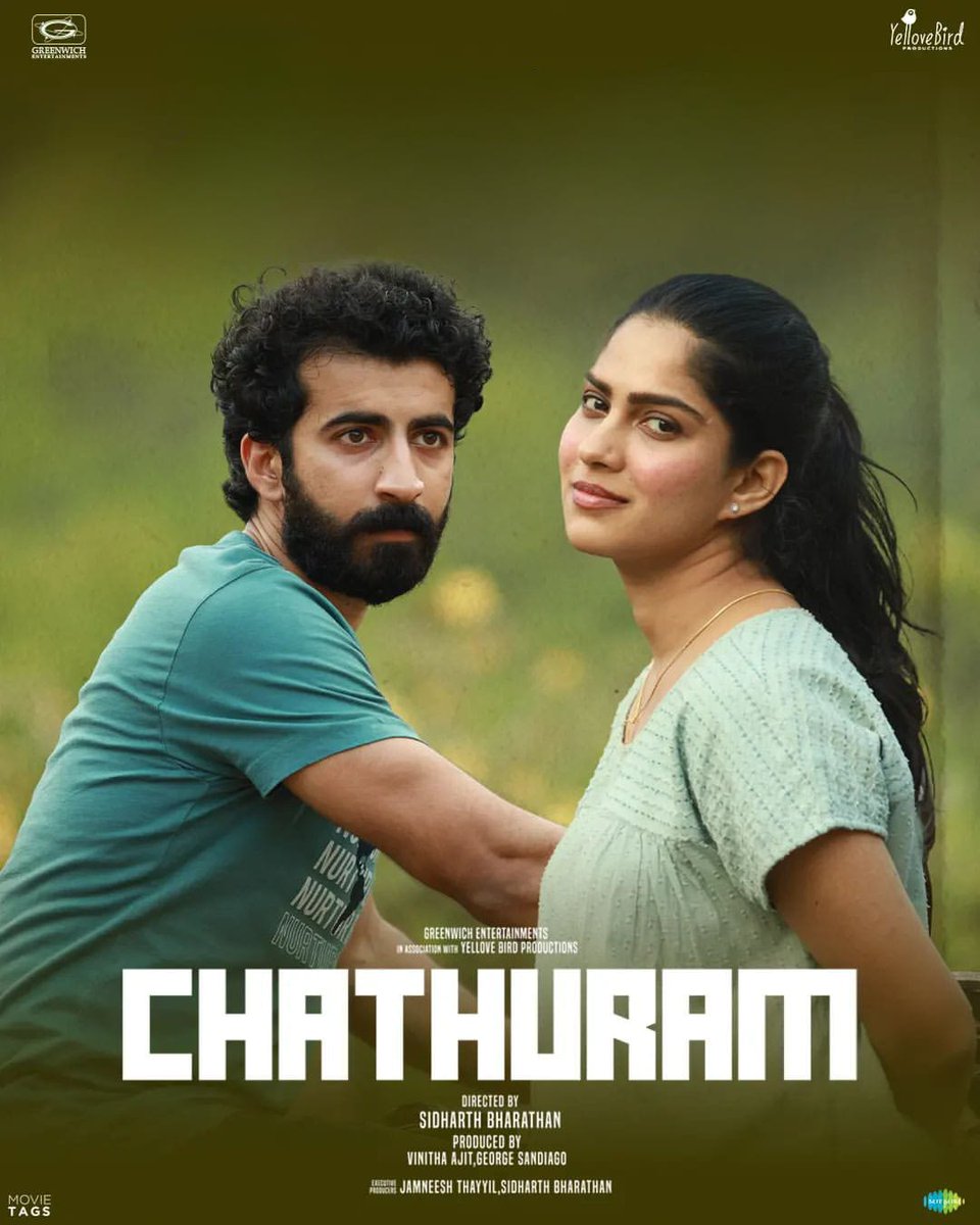 #Chathuram 🎬
Decent Erotic Thriller! ⭐⭐🌟

#Swasika & #RoshanMathew leading from the front delivered a stellar performance ❤️

Watchable Flick! ✨