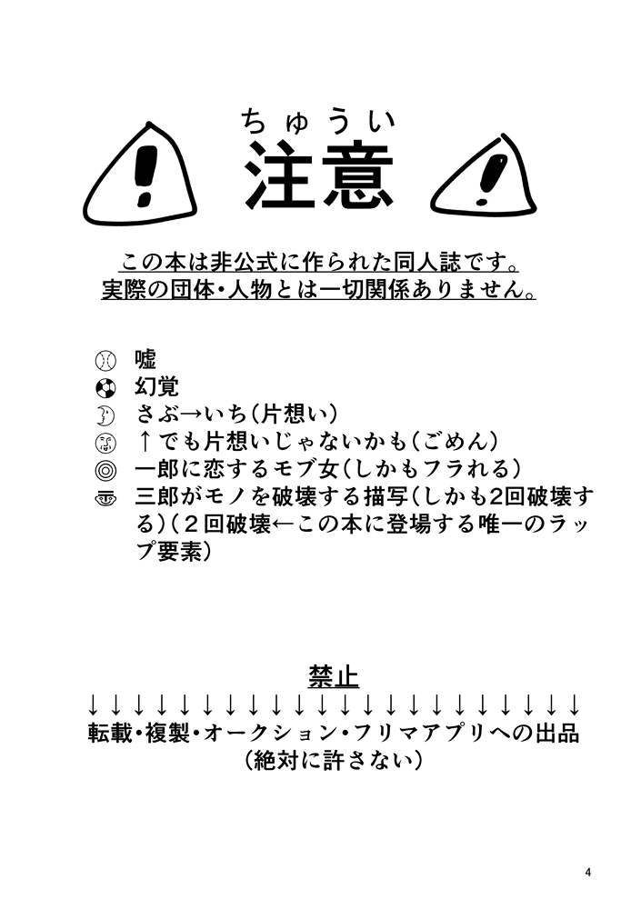 3/19新刊サンプル① さぶ→いち
ツリーにも続けます(支部のと内容は一緒)
https://t.co/bwchqBQeVX

1/3 