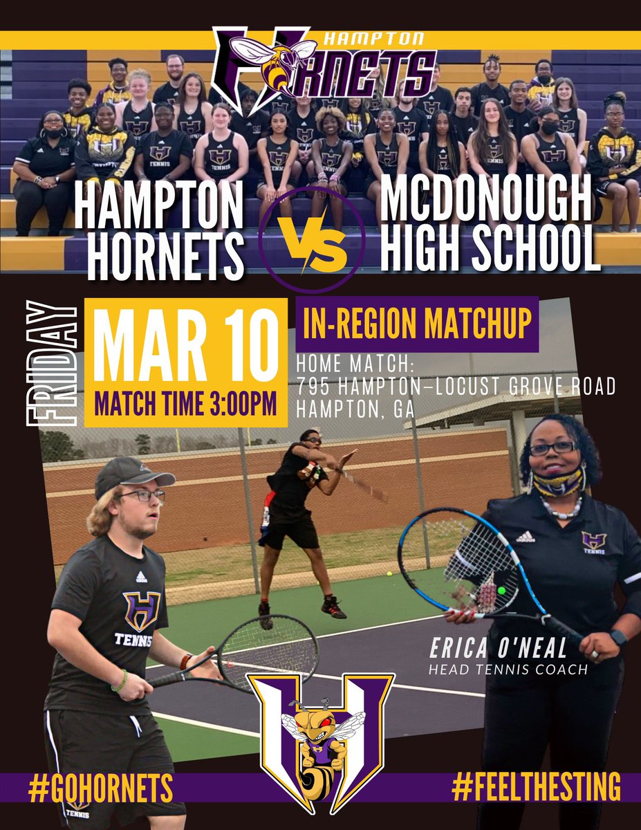 Hampton High School Varsity Tennis Team tweet media