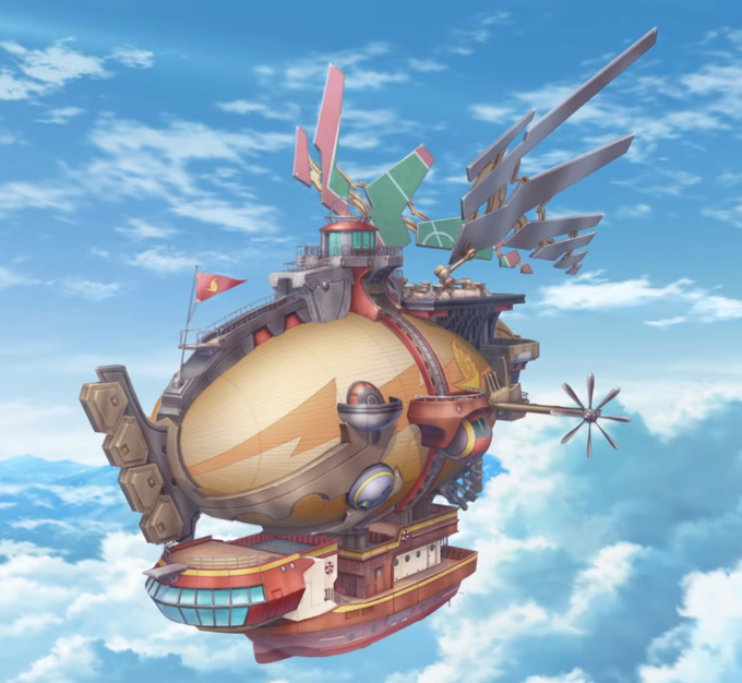 「airship」 illustration images(Latest)