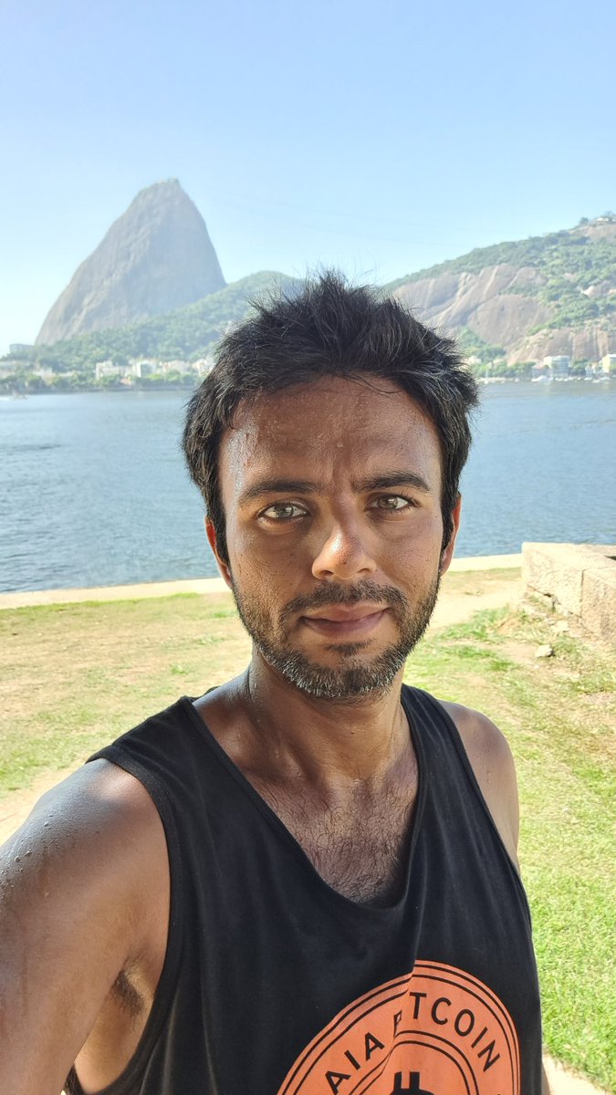 RunwithBitcoin's tweet photo. Went for a 3 km run after 10 days.
Took me an hour. Grateful.
This is Brazil 🇧🇷
#runwithbitcoin https://t.co/8RjAiZnYvH