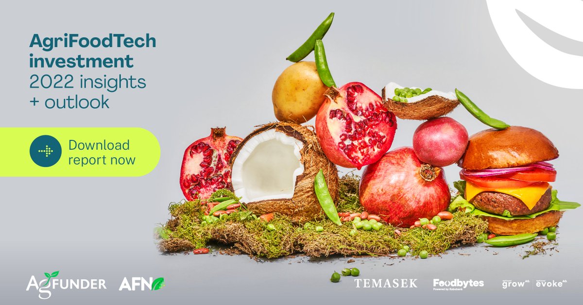 We’re proud to partner with <a href="/AgFunder/">AgFunder</a> on their annual Global AgriFoodTech Investment Report, putting numbers to the highs, lows, trends, troughs &amp; bright spots in agrifoodtech funding. 

Download this FREE report:

bit.ly/AGFUNDERGLOBAL… 

#AgFunderGLOBAL23