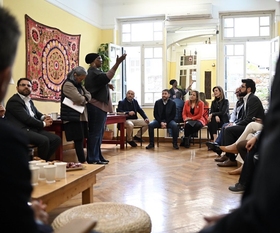 IratxeGarper's tweet photo. Greece needs a change and to have a government that solves their problems. 
@androulakisnick is the leader that Greece needs to make the changes, to implement the solutions, and to do it with a progressive vision, to achieve a fairer, more social and more egalitarian Greece.” https://t.co/rNgchvdJGd