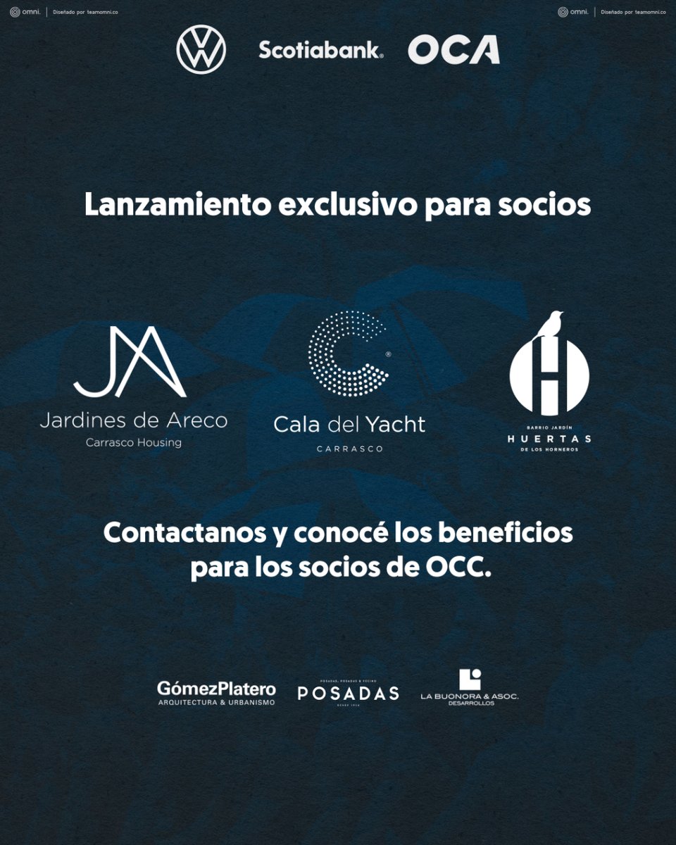 Beneficios para los socios del OCC ☘️

Conocelos a través del formulario disponible en nuestro #linkinbio 

#Azules #OCC #oldchristiansclub