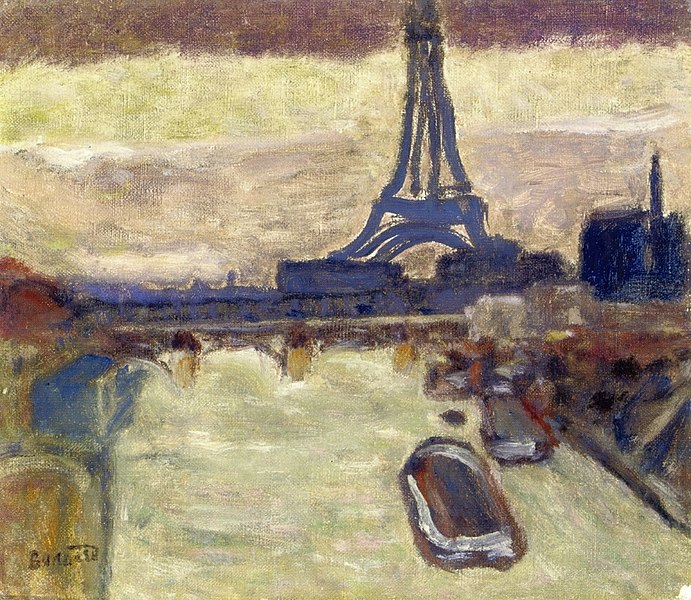 Eiffel Tower and the Seine
by Pierre Bonnard
in 1906
now private collection

#Paris #Parisjetaime #visitparisregion #eiffeltower #eiffel #ExploreFrance #France #seine #pierrebonnard #postimpressionism