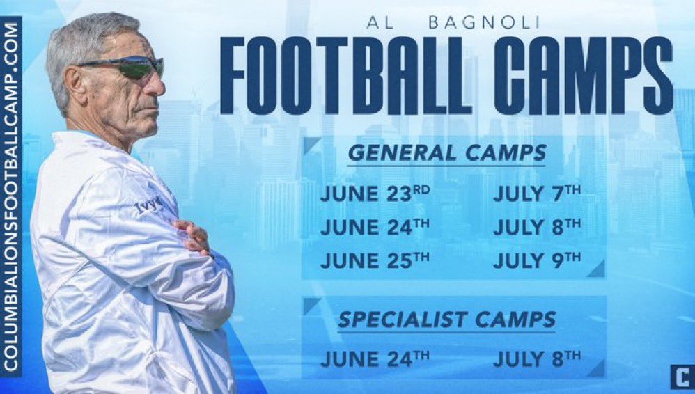 Thank you <a href="/CULionsFB/">Columbia Football</a> for the Junior Virtual Visit! It was great learning about the program and seeing the beautiful campus <a href="/CourtneyWeiner2/">Courtney Weiner</a> <a href="/CoachJonMc/">Jon Mclaughlin</a> <a href="/Coach_Fab/">Mark Fabish</a> <a href="/coachjtaylorjr/">Jerry Taylor Jr.</a> <a href="/NVHS_Football/">Neuqua Valley Football 🏈</a> <a href="/BillEllinghaus/">Coach Ellinghaus</a> <a href="/OLMafia/">OL MAFIA</a>