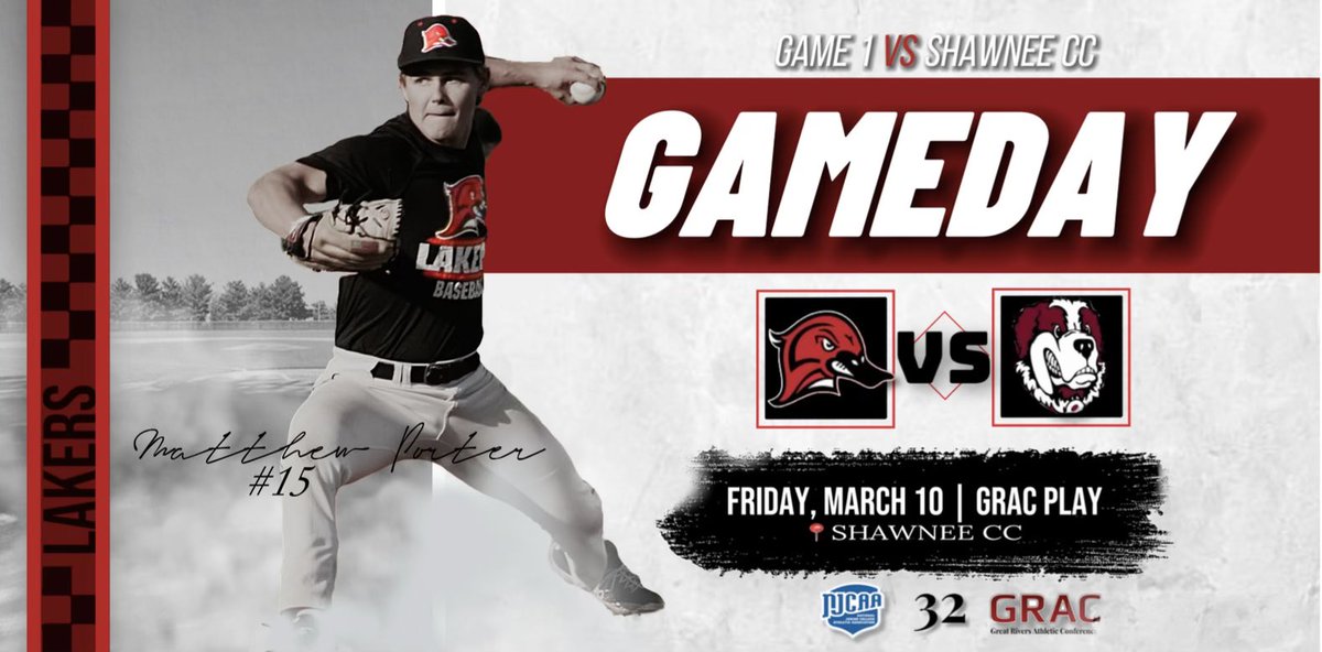 LLC_Baseball's tweet photo. Lakers open up GRAC play TODAY!
📍Shawnee CC
🆚Saints of SCC
⏰12 PM DH
📊download Iscore Central
@matthew77porter and @Liammck34 kick it off for the Lakers!
@CSeropian gets the home opener!
#Finish #LakerUp #L4L https://t.co/RUVqPavanh