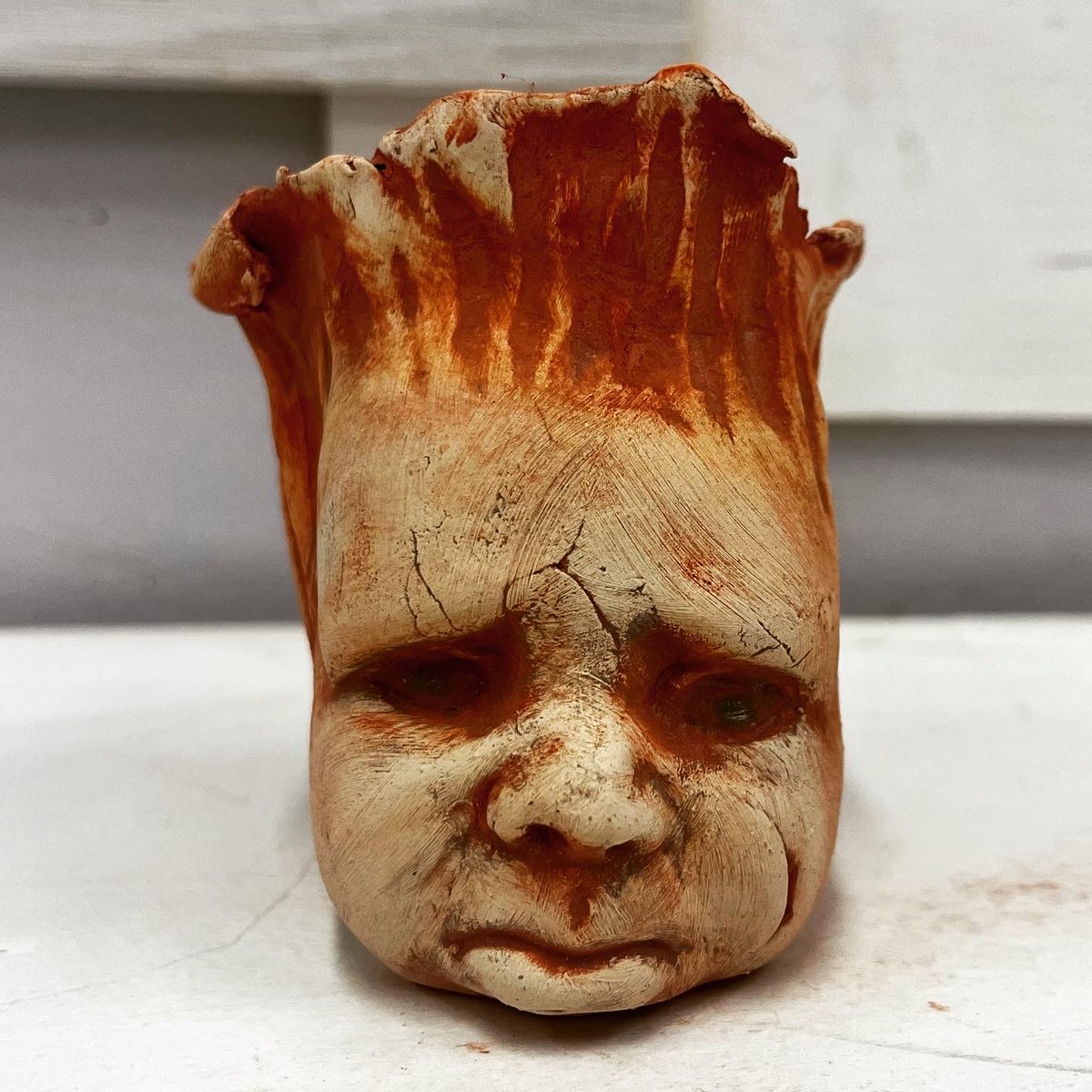 bittybaddies's tweet photo. #terrabairn pre-final-firing…. #pottery #ceramics #babies #earthbabies https://t.co/ZXaLwkyCAo