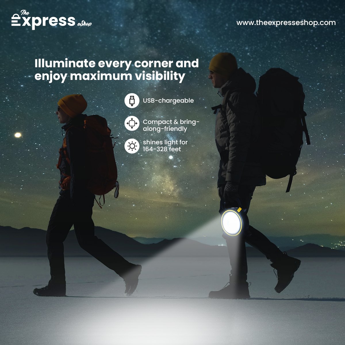 Express_eShop's tweet image. Say goodbye to fumbling in the dark. Get bright instant lighting everywhere with our rechargeable work light. Whether you are working DIY projects or studying, this portable light will keep you illuminated everywhere.

 #ledworklamp #ledworkinglamp #Theexpresseshop