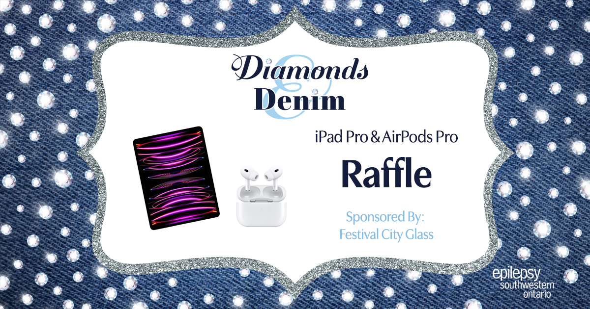 Make working on projects or working on the go easier with an Apple iPad Pro 12.9' &amp; Apple AirPods. Thank you Festival City Glass &amp; Tint for sponsoring this raffle in support of our Diamonds &amp; Denim Gala. 

Purchase your tickets here: rafflebox.ca/raffle/eswo