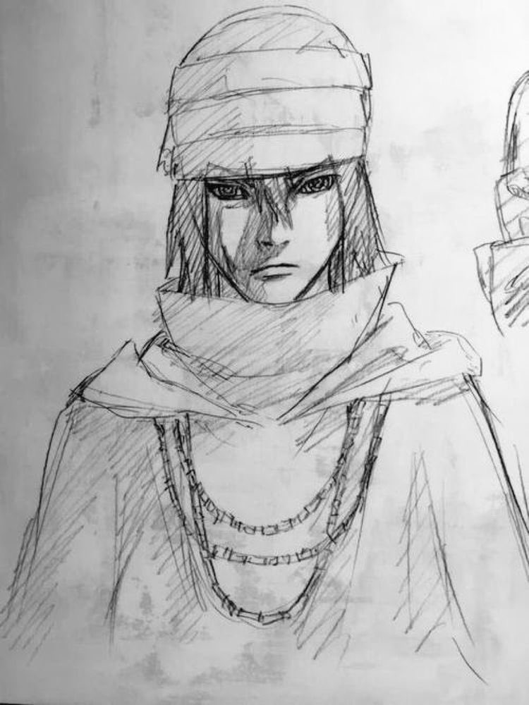 sasukedailydose's tweet photo. Sasuke in Naruto The Last sketch by Kishimoto https://t.co/eWhplCUHL5