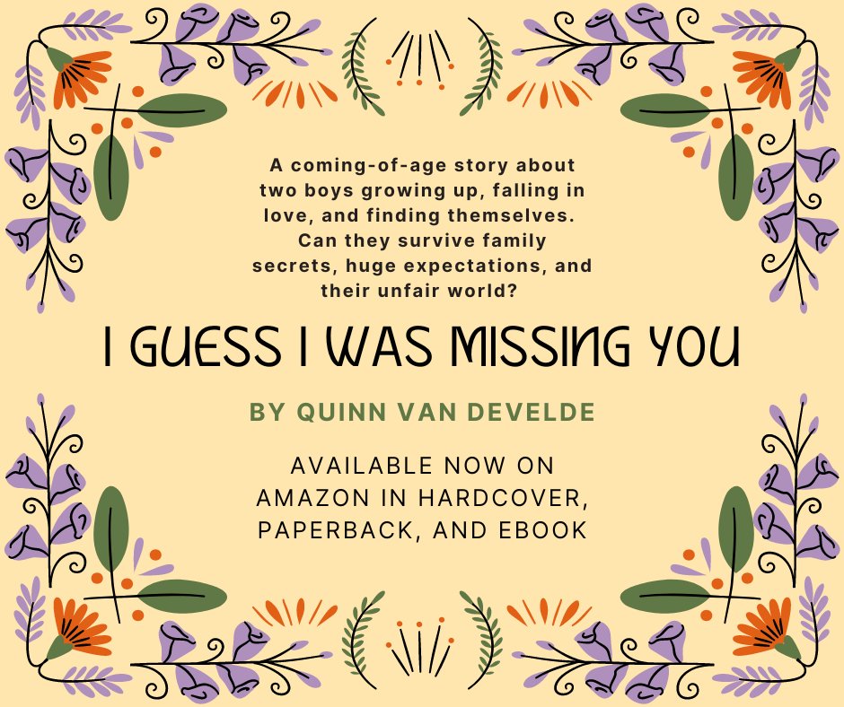 It's Release Day!! 

amazon link: a.co/d/bnOt3XZ

#lgbtqiabook#comingofagefiction#SelfPublishedBook#novel#ComingOfAge#queerauthor