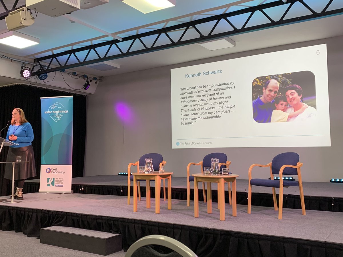 Our associate @AmySinacola presented on #SchwartzRounds at the Safer Beginnings conference in Manchester today. 

A massive thank you to Amy and everyone there today! 

#BeFreeFromHarm #SaferBeginnings
