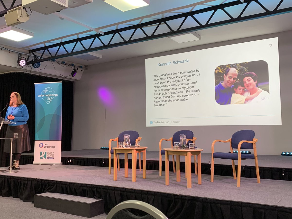 PointofCareFdn's tweet photo. Our associate @AmySinacola presented on #SchwartzRounds at the Safer Beginnings conference in Manchester today.
A massive thank you to Amy and everyone there today!
#BeFreeFromHarm #SaferBeginnings https://t.co/fUpNcbLZga
