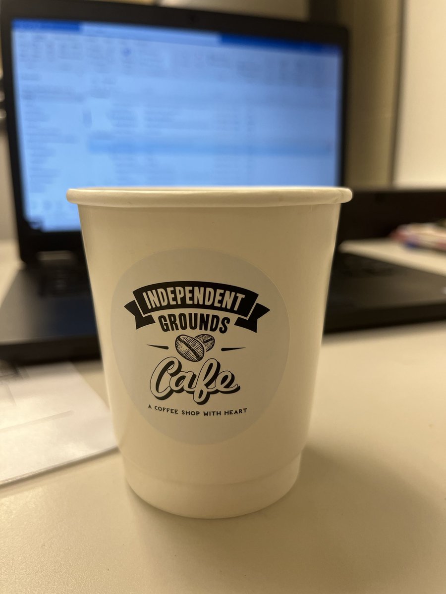 Thank you <a href="/indiegrndscafe/">Independent Grounds Cafe</a> and <a href="/patriotsccsd/">Pitner Patriots</a> PTSA for a yummy pick-me-up on a rainy Friday morning.