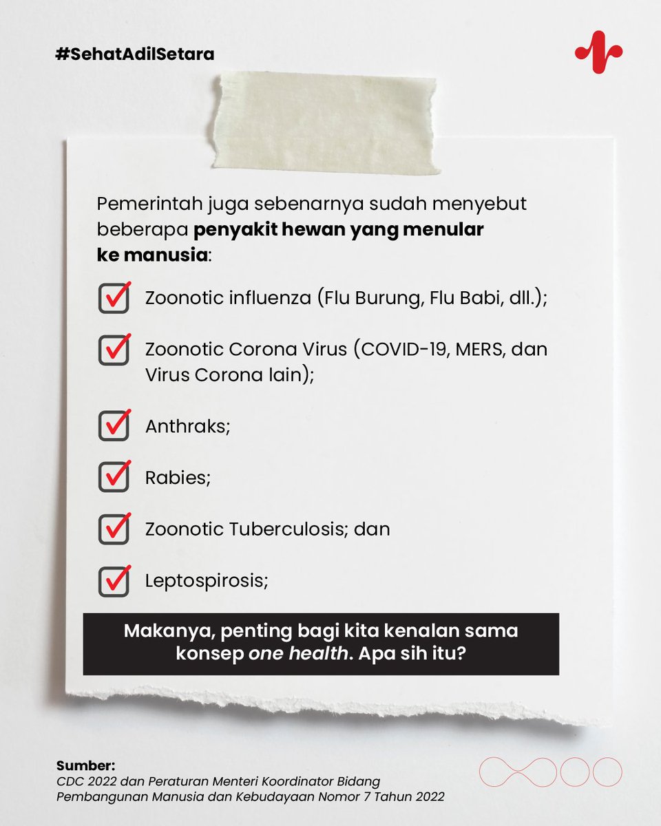 CISDI_ID's tweet photo. Kalau ada outbreak zombie, apa yang bakal dilakuin?

Sebelum beneran kejadian outbreak kayak di film-film, yuk kenalan sama konsep one health.

Lewat konsep ini, kita bisa mencegah kerusakan alam yang jadi salah satu sumber penularan penyakit.

#CISDI #SehatAdilSetara #OneHealth https://t.co/Smwq0C6DfZ