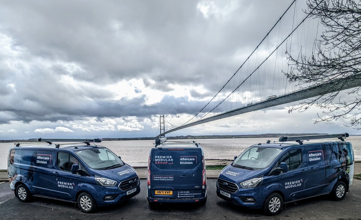 Premier_Modular's tweet image. 📢 Our new aftercare vans arrived!

Thanks to Beerhouse Self Drive Hire for a great service and coordinating with Matt Vinyl Graphics Ltd, who wrapped the vans -  great job.

Find out more: bit.ly/3ZTbf0u

#PremierModular #Aftercare #Modular #MMC #OffsiteConstruction
