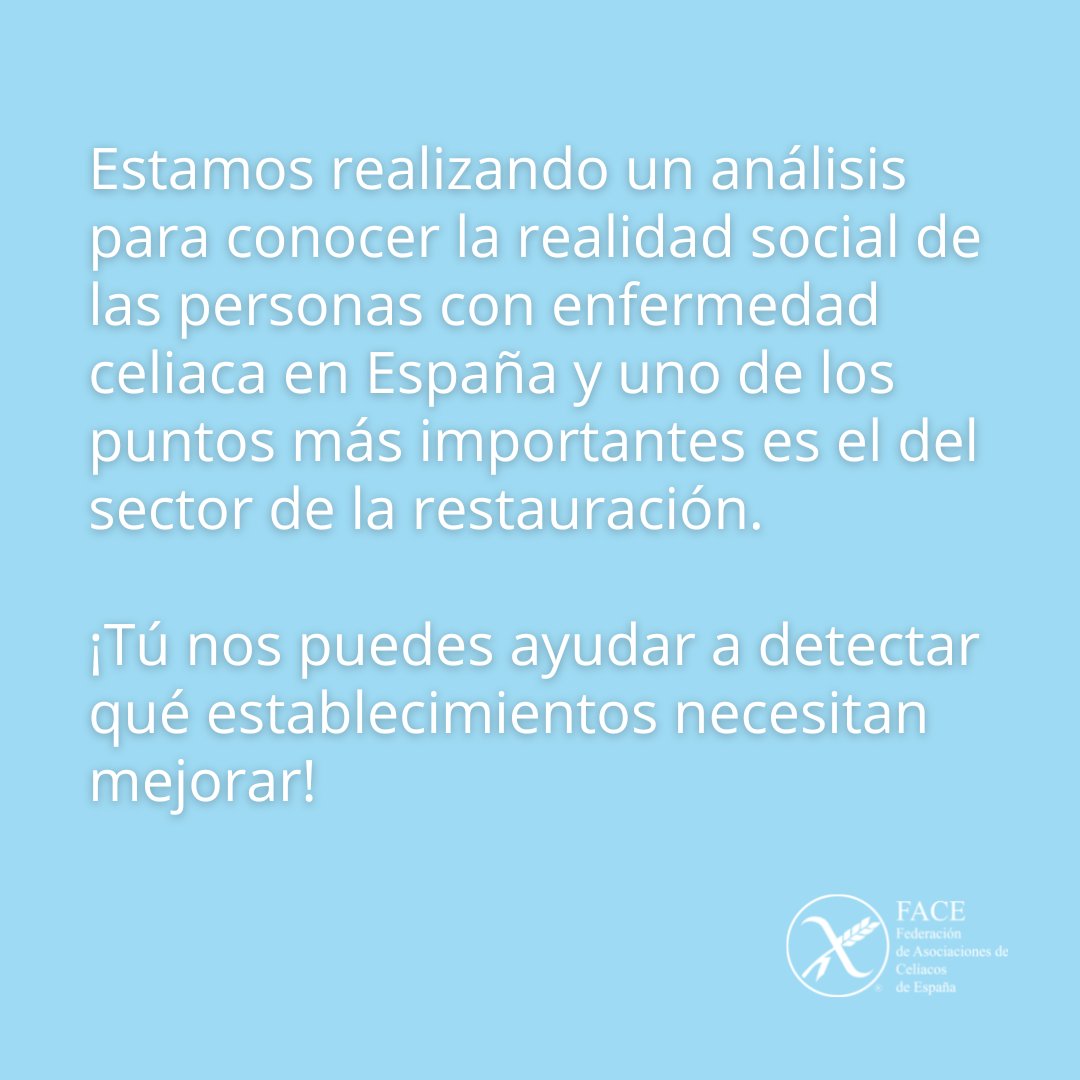 “Tenemos opciones sin gluten, pero no son aptas para celiacos”
¿Te suena?
Necesitamos que nos envíes por redes o a info@celiacos.org situaciones como estas, con una foto de la carta del restaurante, donde diga que tienen opciones sin gluten pero que no son aptas para celiacos.