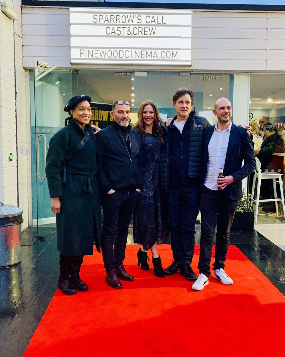 Great cast &amp; crew screening, yesterday <a href="/PinewoodStudios/">Pinewood Studios</a> ! 

Thank you all for being there and for all your hard work 🙏🏼🎥🥰

#featurefilm #supportindiefilmmakers #indiefilm #sparrowscall