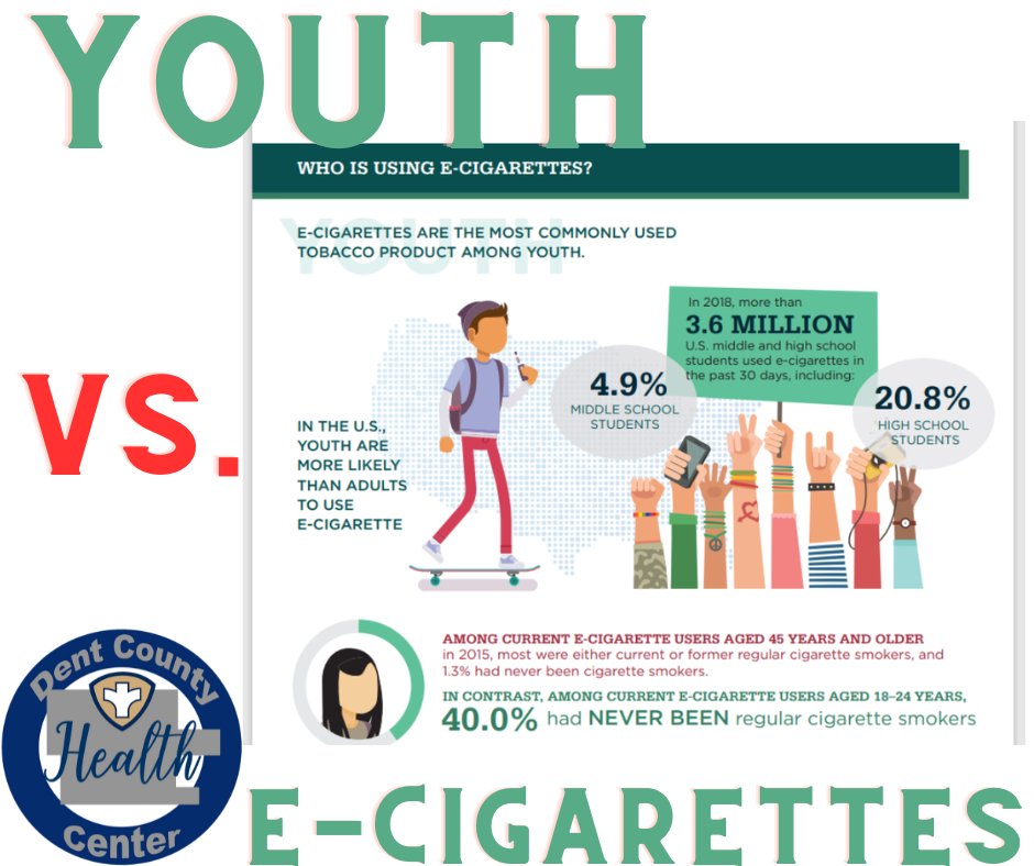 DentCoHealthCtr's tweet image. Open up a conversation, and talk to your youth about Vaping!
#DCHC