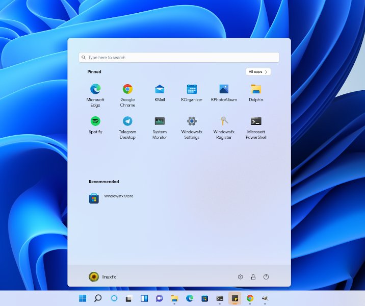 elhackernet's tweet photo. Windowsfx es una Distro GNU/Linux al estilo Windows de origen Brasileño

KDE Plasma (Plasma 5.26.3), Ubuntu 22.04 LTS, Wine 8, Kernel 5.15 y soporte avanzado para Android
https://t.co/cu0IGOVmKB https://t.co/W9hDnSTBje