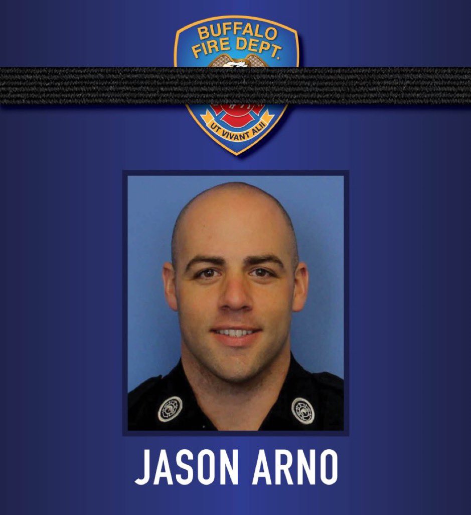 Today, the Buffalo Naval Park joins the rest of the City offering thoughts and condolences as Firefighter Jason Arno is laid to rest.