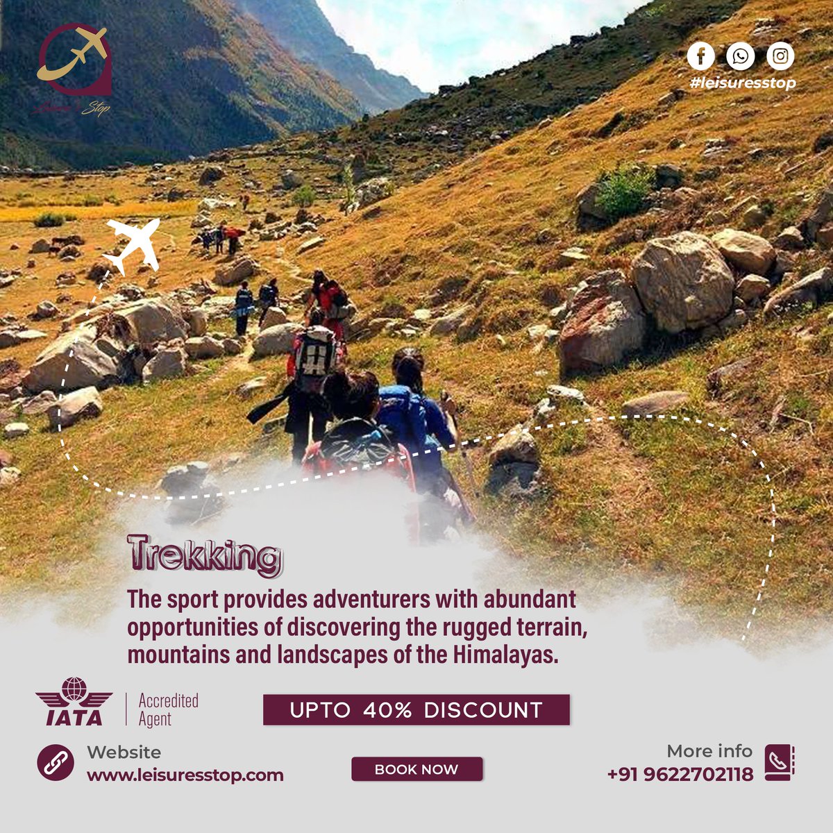 LeisuresStop's tweet photo. "from trekking to paragliding, kashmir is a paradise for adventure enthusiasts. Book your next adventure with leisures stop!

#leisuresstop #adventuretravel #paragliding #trekking #travelling #flightlife #flight #cheapflights #easyflight #travelday #booknow #travelwithus https://t.co/oMxsThZjOU