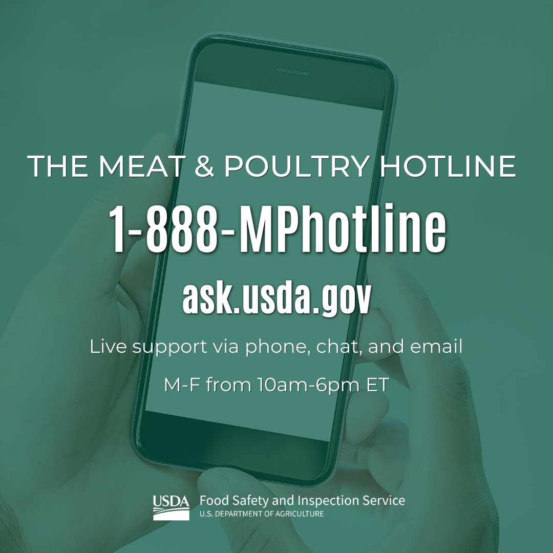 USDA Food Safety & Inspection Service on Twitter "Have more questions