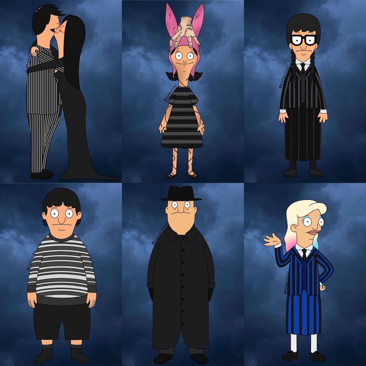 BobsBurgersFOX's tweet photo. It's #FanArtFriday, Wednesday edition. 

🎨: https://t.co/4IXoPZSoB1 https://t.co/dRRYSGGoQD