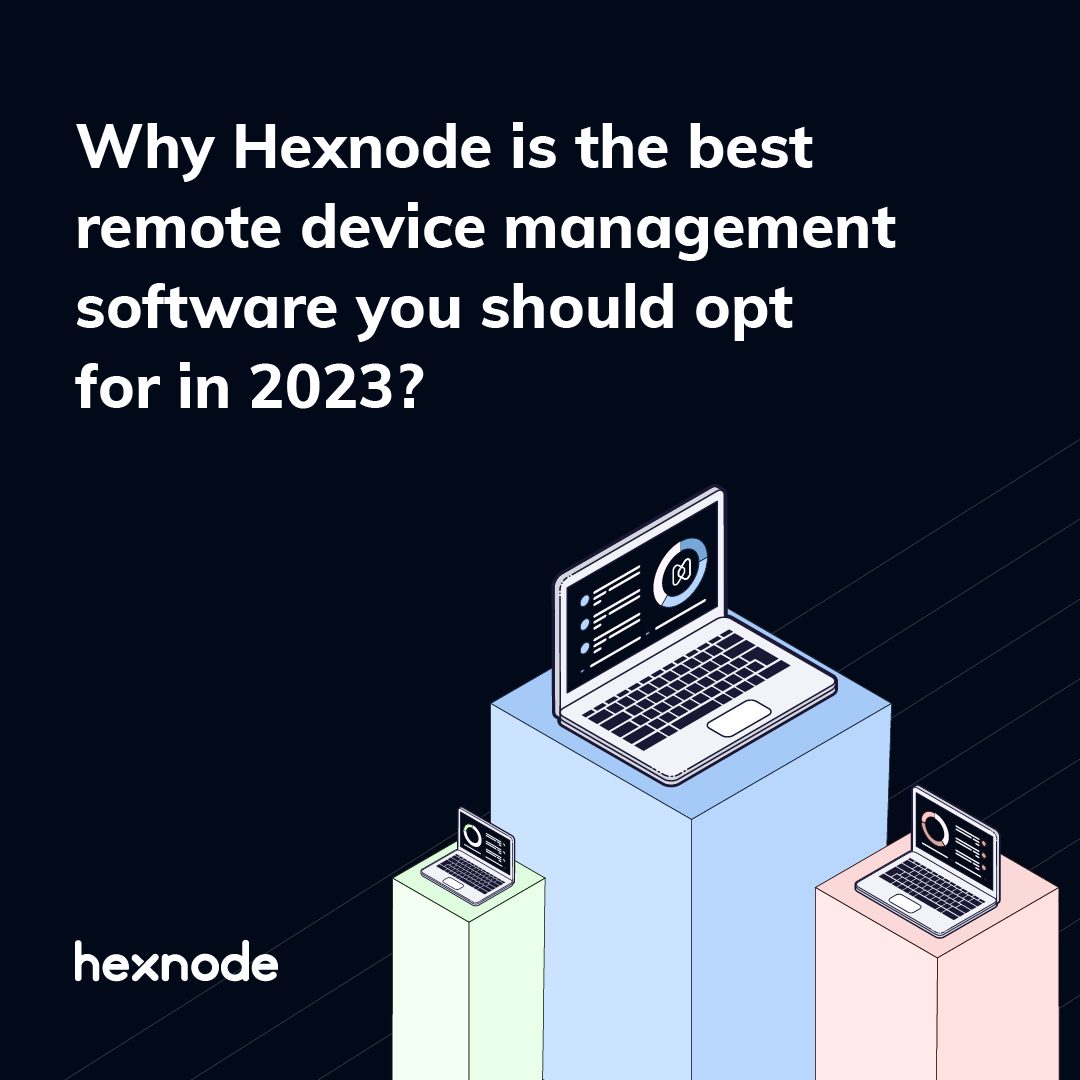 thehexnode's tweet image. Have you got devices to manage? Apps to install? Audits to run? Accounts to configure? Security measures to update? Errors to troubleshoot?  
Be everywhere at once with Hexnode- the best #remotedevicemanagement solution &amp;gt;&amp;gt;&amp;gt; hubs.ly/Q01GdJ740  
#remotemanagement