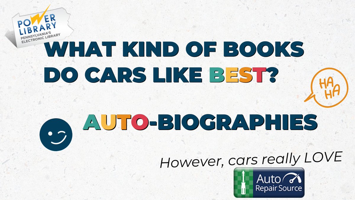 PowerLibrary's tweet photo. Keep your car really happy with Auto Repair Source on #POWERLibrary!
#Auto #FridayFun
https://t.co/HEF7gbOiLH https://t.co/BvGhYl450M