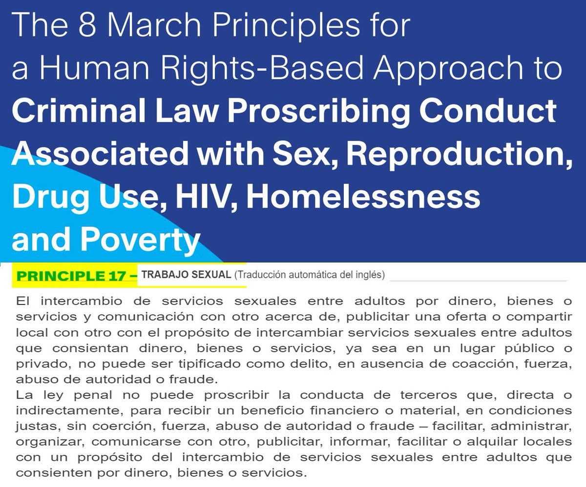 persona15m's tweet photo. #8MarchPrinciples
PRINCIPIO 17 - TRABAJO SEXUAL https://t.co/e6gAnnGvKF
