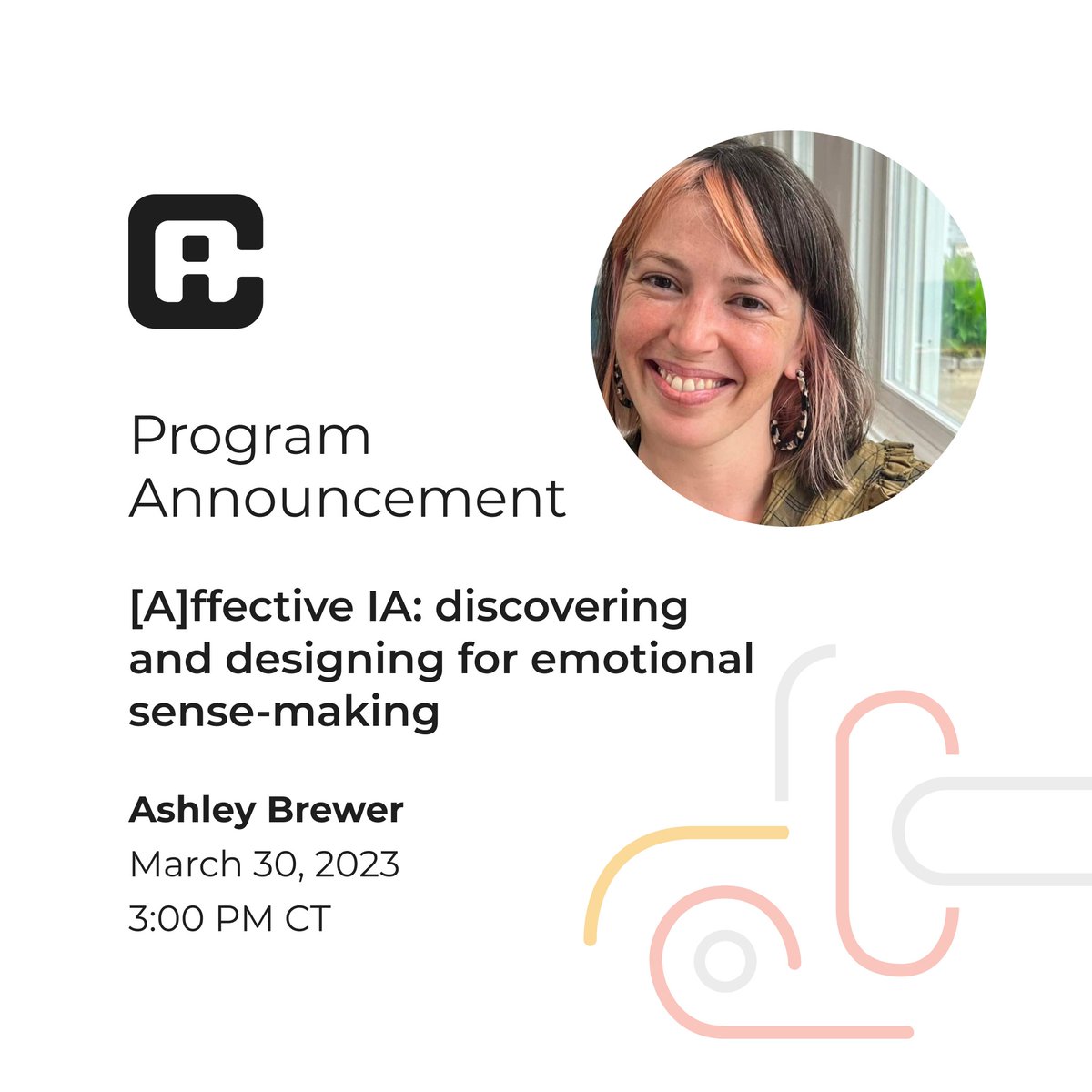Can we use emotional sense-making in IA to support the development of more humane technology? We are looking forward to Ashley Brewer speaking with us about this important topic at #IAC23. 

Register here: theiaconference.com/iac23-registra…

#IA #AI #EmotionalDesign