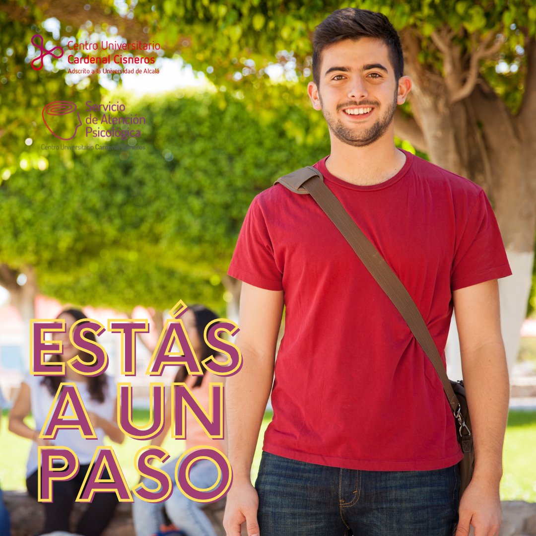 cucc_educacion's tweet photo. En #marzo nuestro #SAPsiCUCC te ofrece la posibilidad de realizar una valoración psicológica GRATUITA . ¡Te esperamos!
☎️ 91 737 69 91
📧 atencionpsicologica@cardenalcisneros.es
¡ESTÁS A UN PASO! 😀
ℹ️ https://t.co/KFZiYOzmo7
#CUCC #AtenciónPsicológica #AlcaládeHenares https://t.co/3VCF7QsHNM