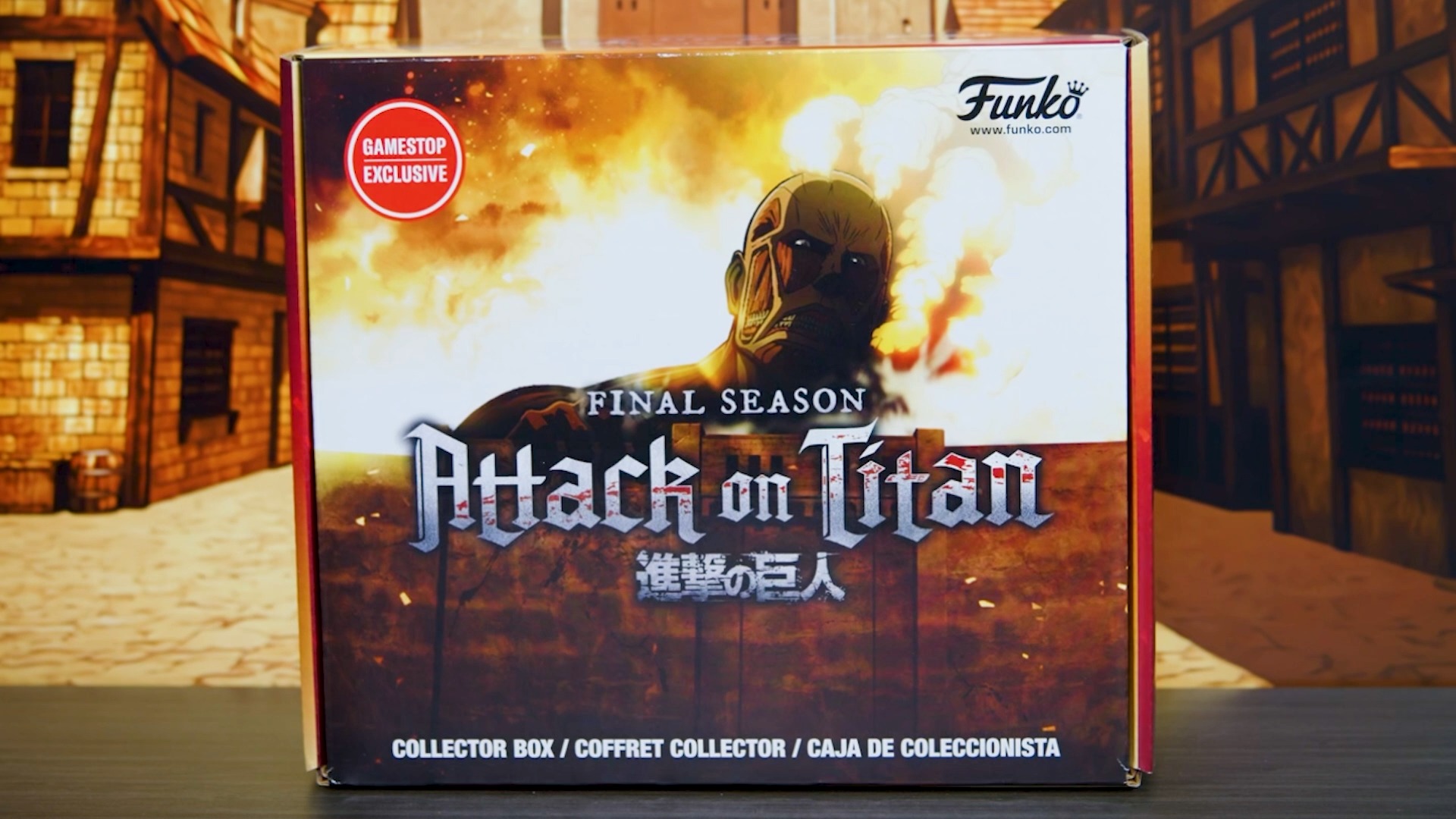 Funko Box: Attack on Titan: Final Season Collector's Box GameStop Exclusive