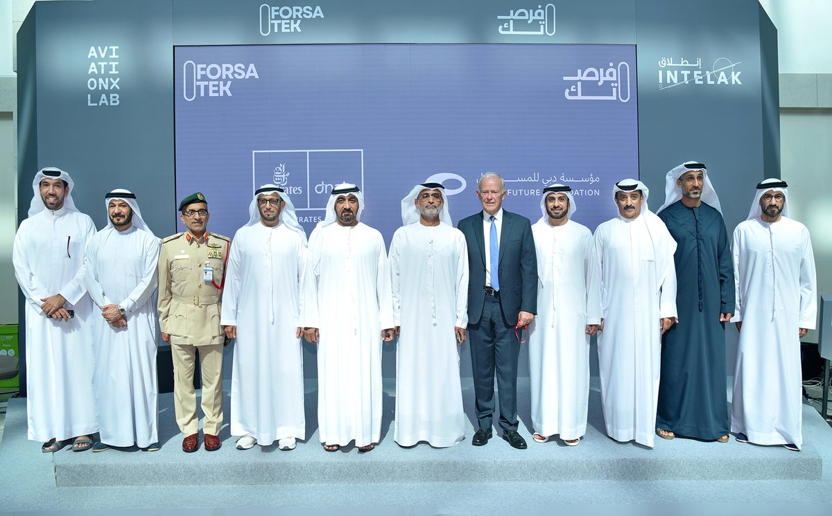 Emirates (@emirates) on Twitter photo We've joined hands with <a href="/DubaiFuture/">Dubai Future Foundation</a> to launch the Emirates Centre of Excellence for Aviation Robotics at ForsaTEK, the Group's innovation forum. emirat.es/0wgrxd We've joined hands with <a href="/DubaiFuture/">Dubai Future Foundation</a> to launch the Emirates Centre of Excellence for Aviation Robotics at ForsaTEK, the Group's innovation forum. emirat.es/0wgrxd