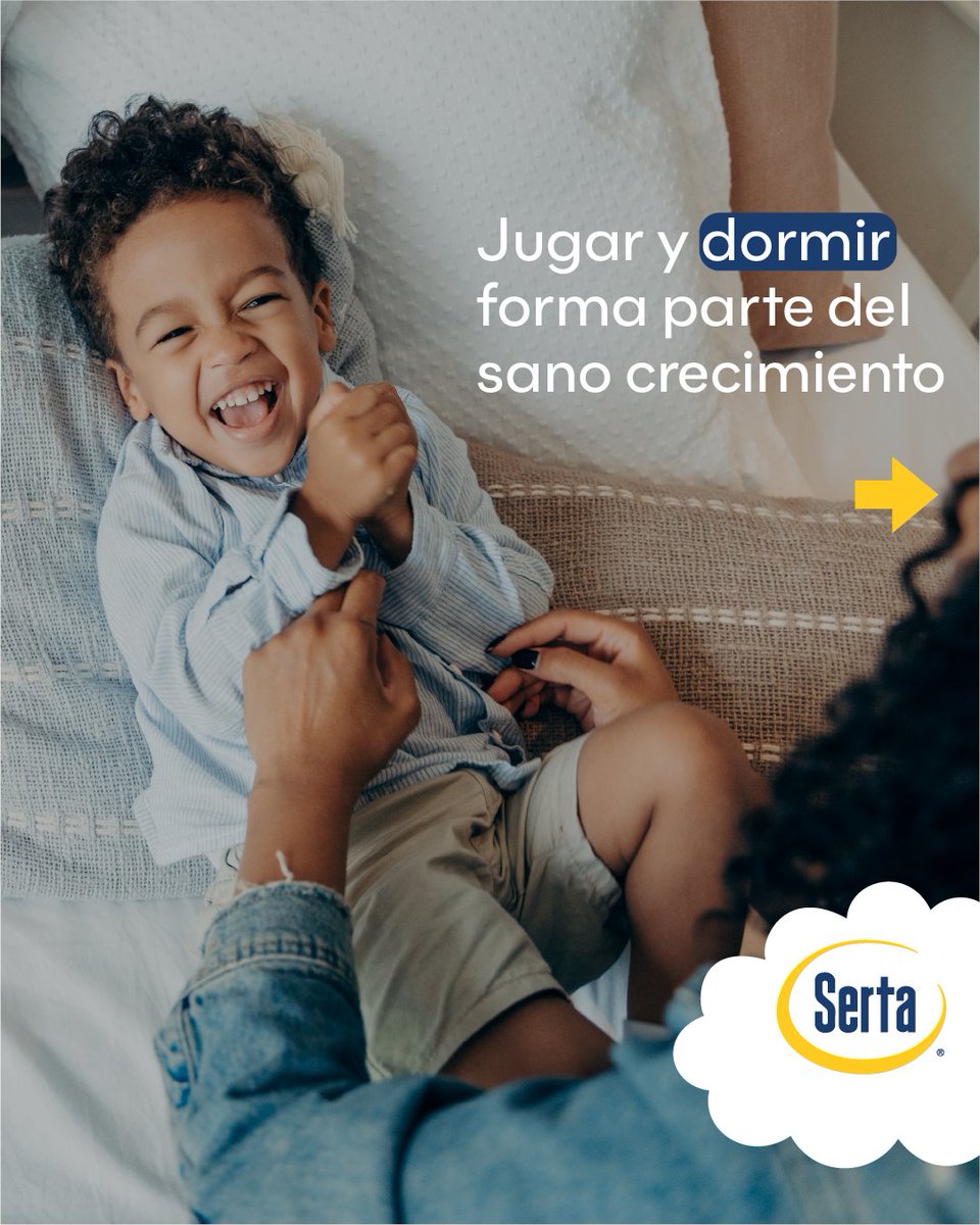 SertaPanama's tweet photo. Para el sano crecimiento de los niños y niñas dormir bien es fundamental pero así mismo pasar tiempo con amigos y jugar es importante para promover su desarrollo. 

Encuentra nuestros colchones en nuestros distribuidores autorizados en todo el país. 

#Sertapanama https://t.co/LRAQ6ezrau