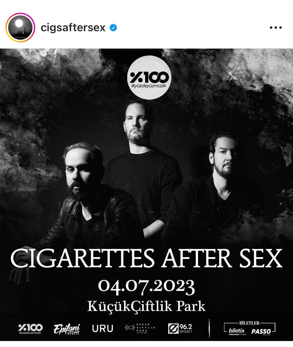 cigarettes after sex istanbula geliyoo yemin ederim bu sefer shop falan yapmadım gerçek bu