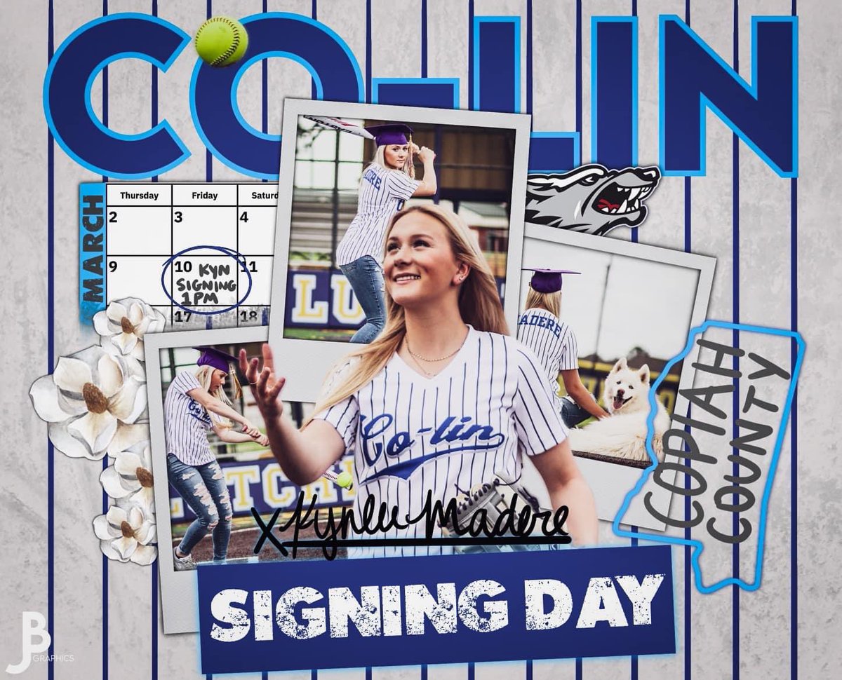 LutcherSoftball's tweet photo. Congratulations to Kynlee Madere!! She will be signing with Co-Lin today to continue her softball career! We are so proud of you Kynlee! Stop by the Lutcher High School library at 1pm to help us celebrate this huge milestone!

#BeSomebody @CoLinSoftball https://t.co/Saj3drNQ2p