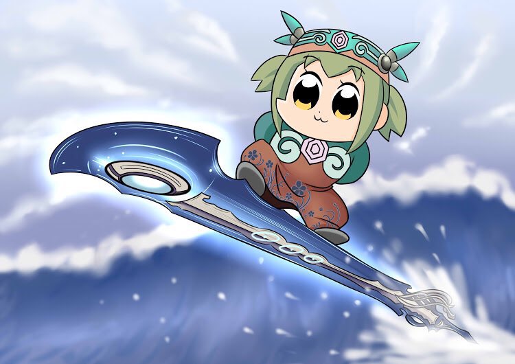 ポプ子 「」|がわさんのイラスト