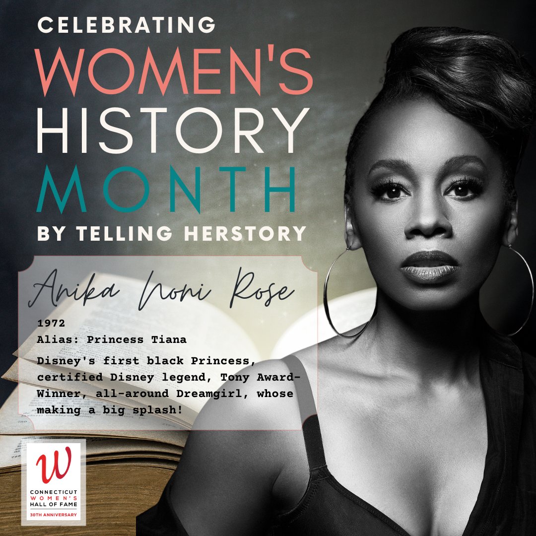 CTWomen's tweet photo. Our 2018 Inductee made her childhood dreams come true in 2009, historically becoming the voice of Disney's first black princess, Tiana, in the Princess and the Frog. She is making history again as Princess Tiana turns Disney's Splash Mountain, into Tiana's Bayou . @AnikaNoniRose https://t.co/1X6odLTzM1