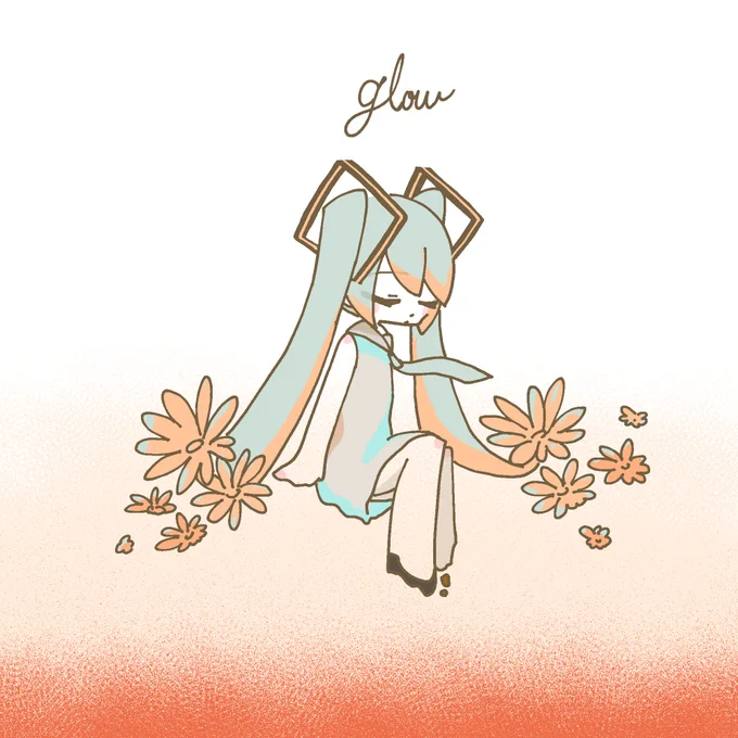 40.glow#100曲ボカロ絵チャレンジ 