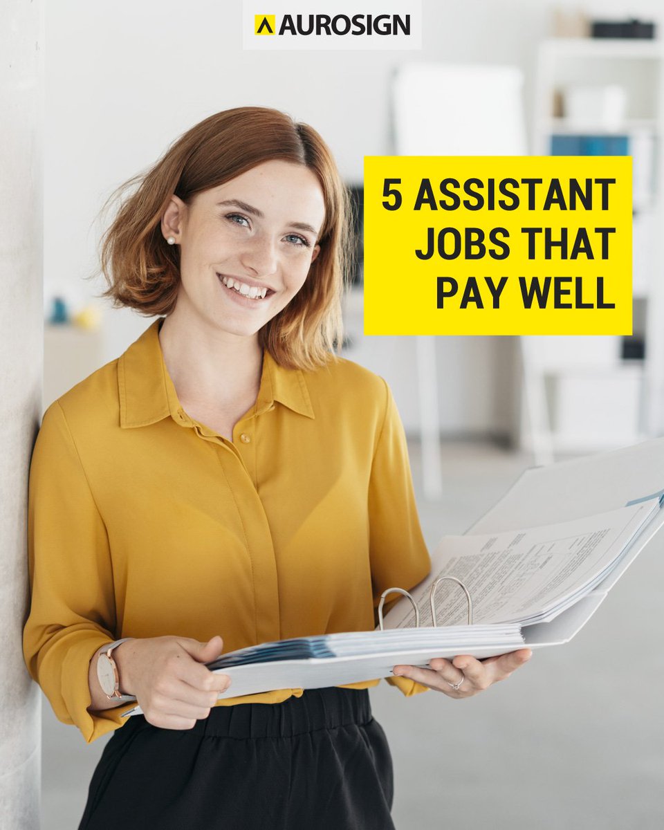 5 Assistant Jobs that Pay Well.

Find out here: bit.ly/AU9AJPW

#assistantjobs #jobideas #careeradvice